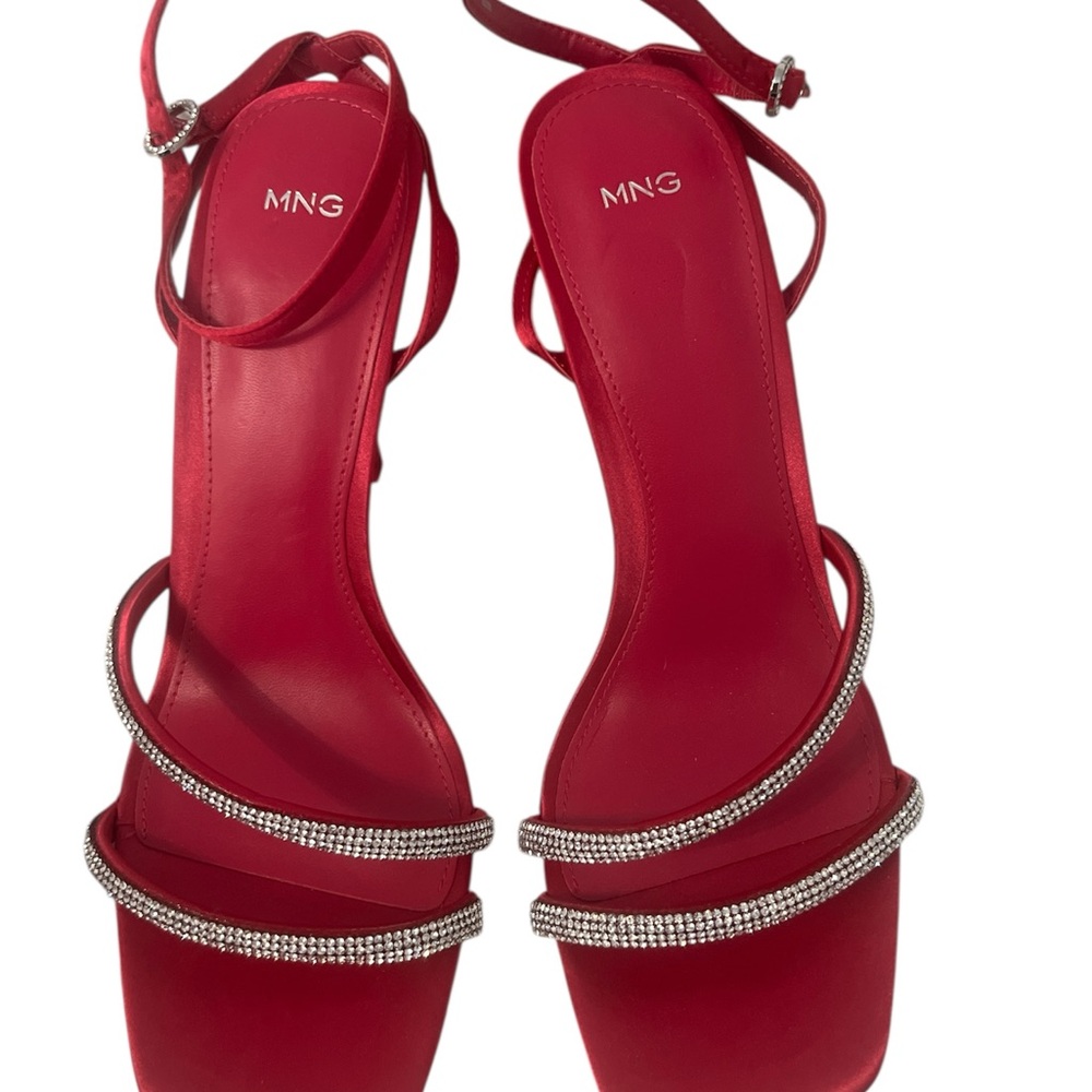 New Mango Heels with Rhinestone - Picture 6 of 8